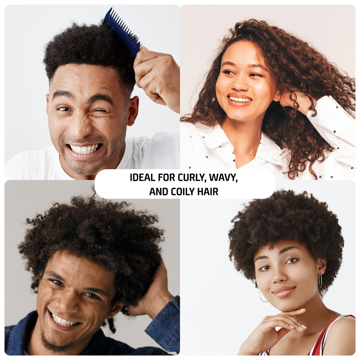 L3 Level 3 being applied to damp curls demonstrating hydration and definition benefits