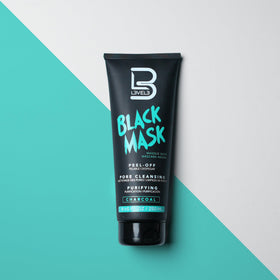 L3 mask displayed on bathroom vanity suggesting skincare routine benefit