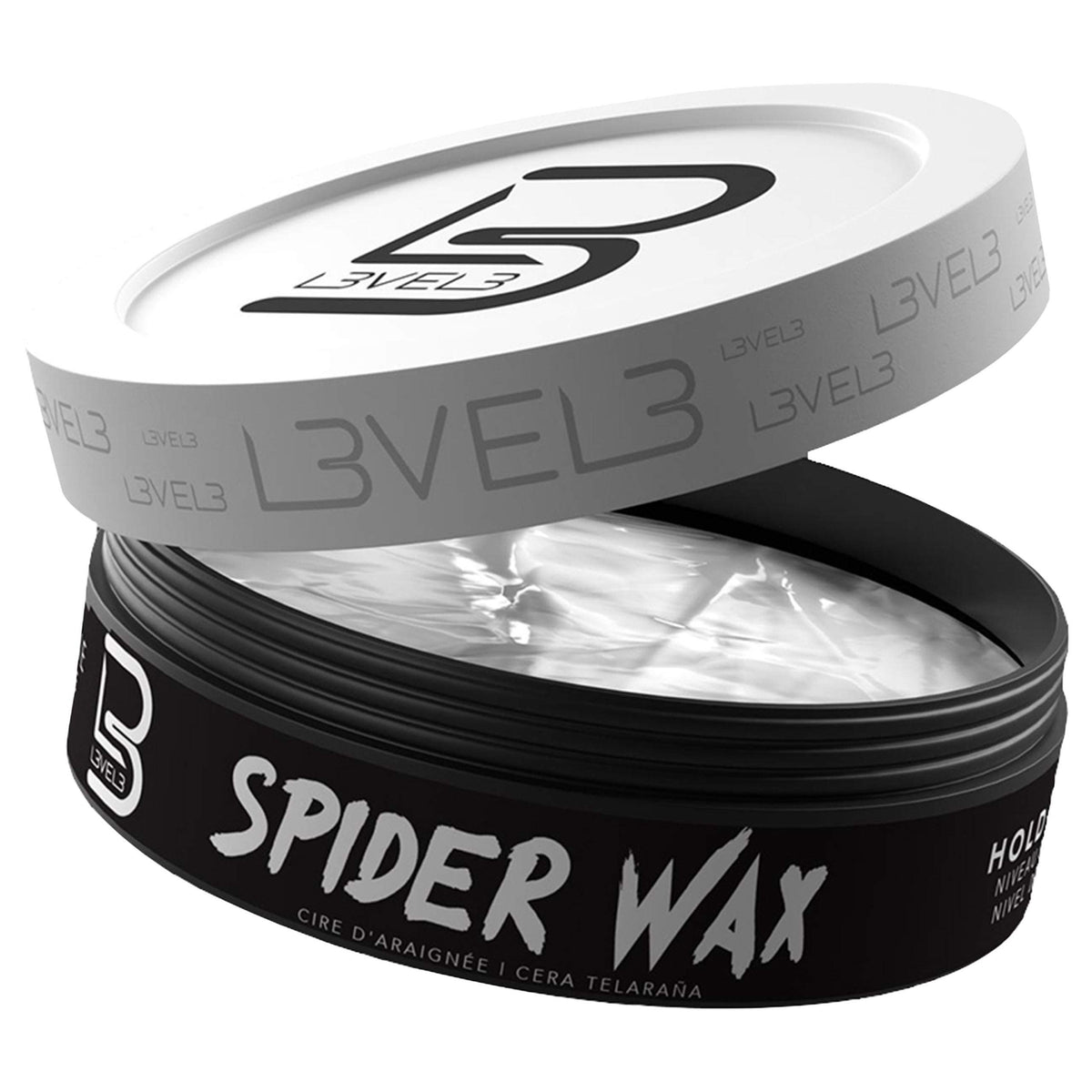 L3 spider wax front jar showing branding and 150 ml volume for confident purchase