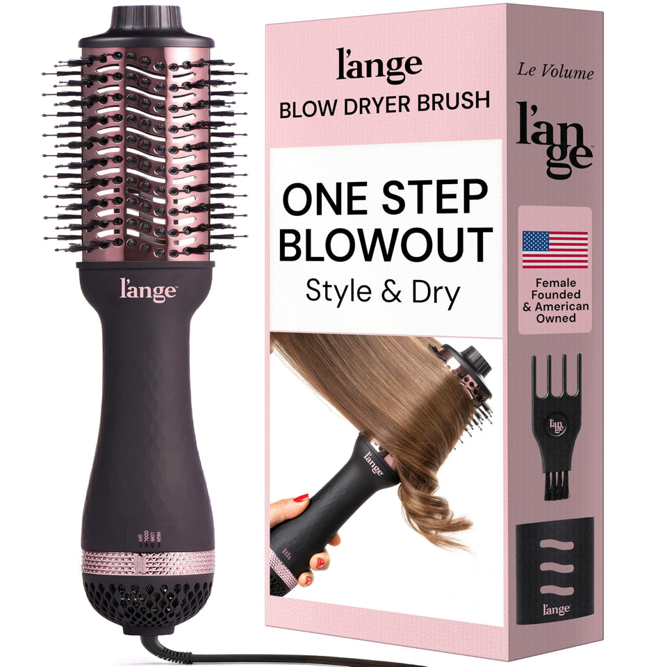 L'ANGE HAIR Le Volume front view showing tool and barrel for fast styling