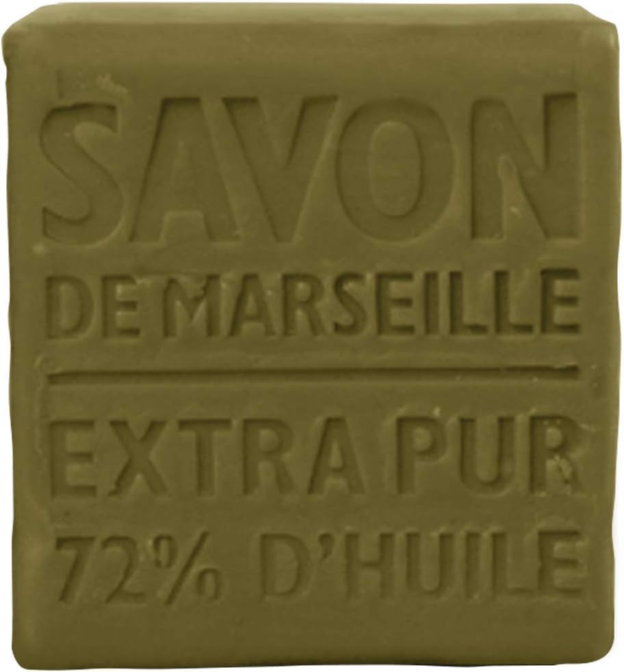 La Compagnie de Provence soap cube on bathroom tray demonstrating multi-use cleansing and minimalist style
