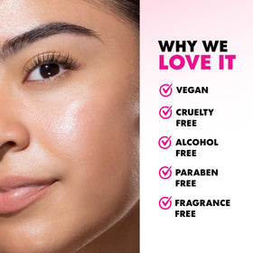 L.A. Girl birch sap ingredient shot highlighting hydrating benefits