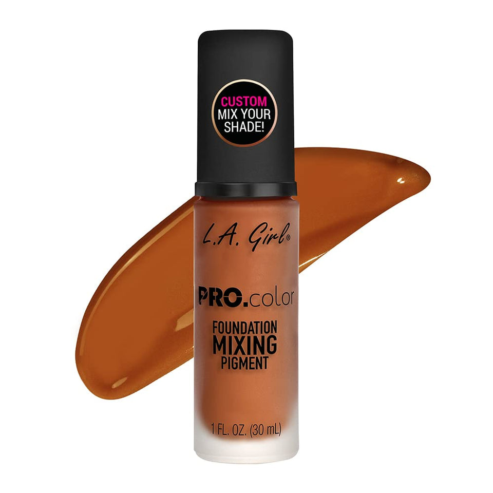L.A. Girl orange mixing pigment front packaging showing product clarity and portability