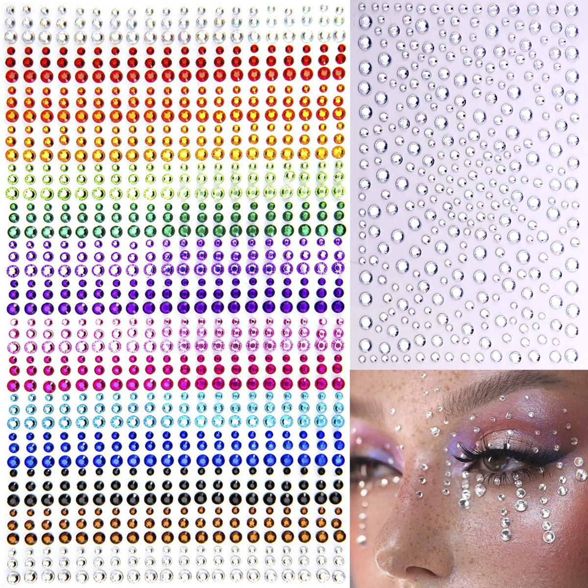 La Jolie Jasmin front packaging showing 1250-piece gem kit for versatile looks