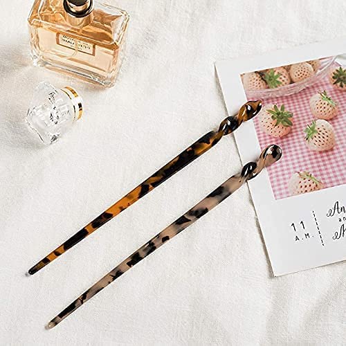 La Jolie Jasmin lifestyle shot with woman wearing hair stick adding retro polished look