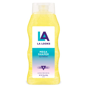 L.A. Looks front packaging shows jar and label for clear product ID and benefit