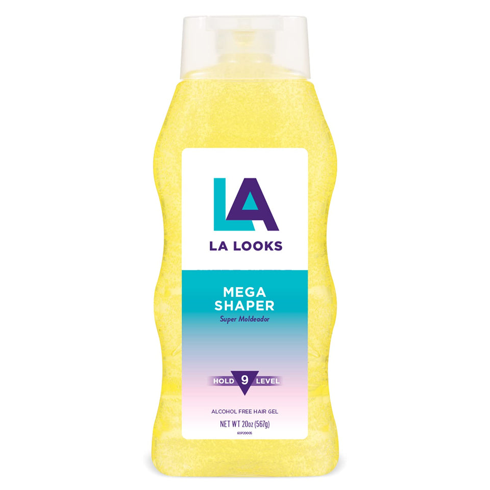 L.A. Looks front packaging shows jar and label for clear product ID and benefit