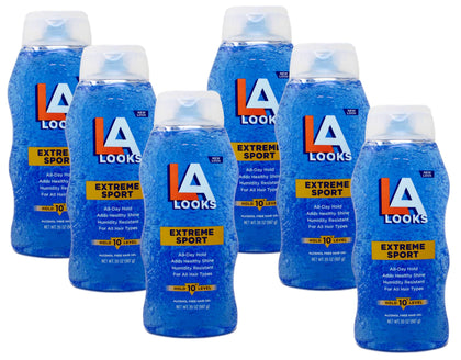 L.A. Looks front packaging showing 20-ounce gel for strong hold and value