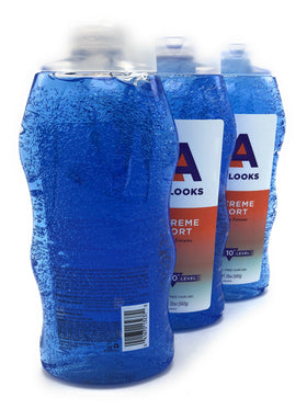 L.A. Looks gel dispensed in hand demonstrating clear texture and strong hold