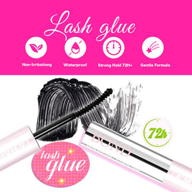 La Maesii adhesive brush applicator texture, enables precise thin glue lines