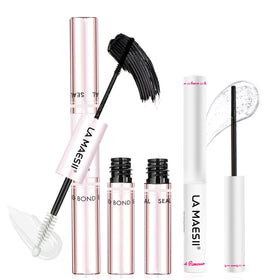 La Maesii front packaging showing complete lash bond and remover kit, professional convenience