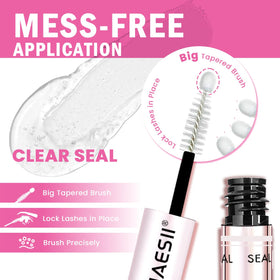 LA MAESII adhesive texture drop illustrating smooth consistency for controlled use