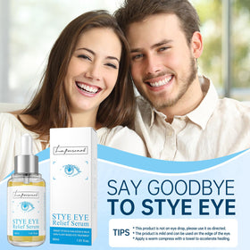 LA.PERSONAL application demonstration applying drops to eyelid for gentle targeted comfort benefit