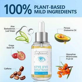 LA.PERSONAL serum texture on skin highlighting lightweight finish and quick absorption benefit