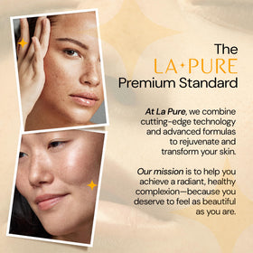 LA PURE citrus oil bottle with tallow for uplifting natural fragrance