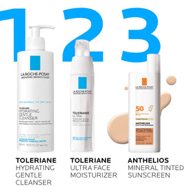 La Roche-Posay sunscreen applied outdoors demonstrating daily UV protection in use
