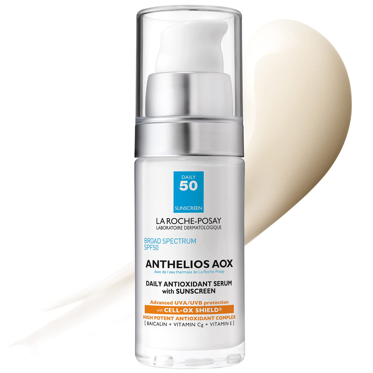 La Roche-Posay Anthelios AOX front packaging showing SPF50 protection