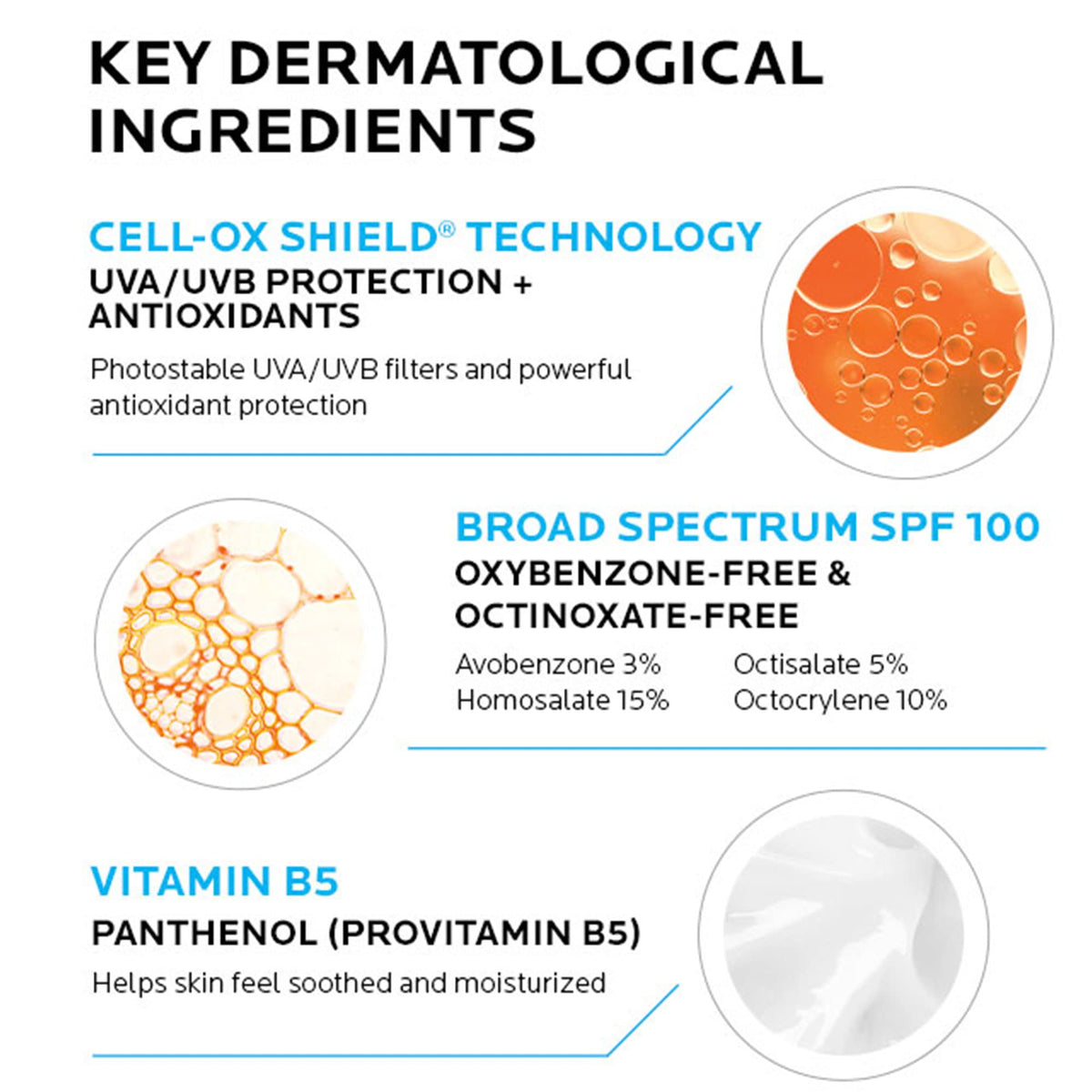 La Roche-Posay applied on arm demonstrating even coverage and hydration