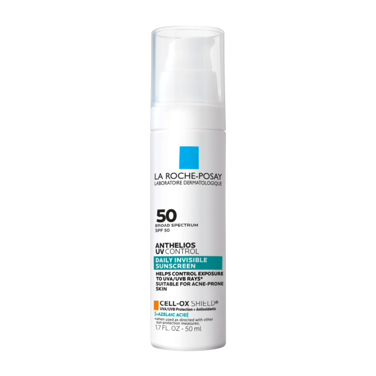 La Roche-Posay front packaging showing SPF 50 for everyday protection