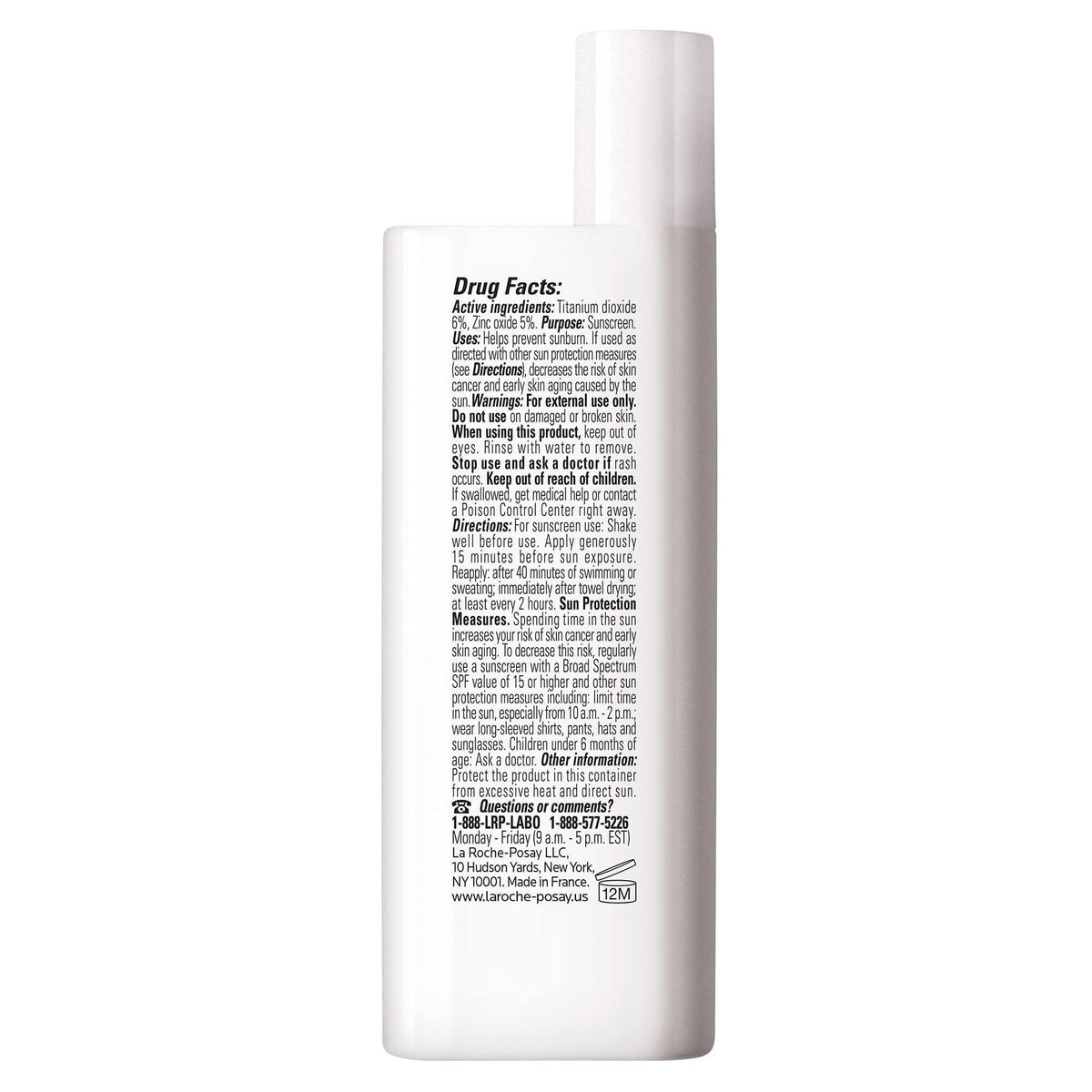 La Roche-Posay on bathroom vanity with skincare products for morning routine