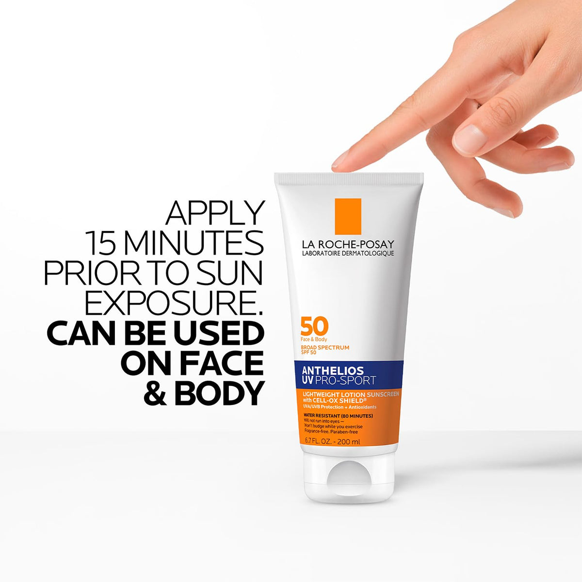 La Roche-Posay ingredient label highlighting Cell-Ox Shield antioxidants and filters