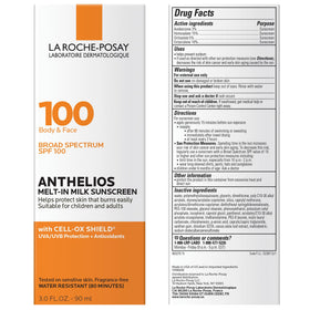 La Roche-Posay in a beach setting showing water-resistant outdoor protection