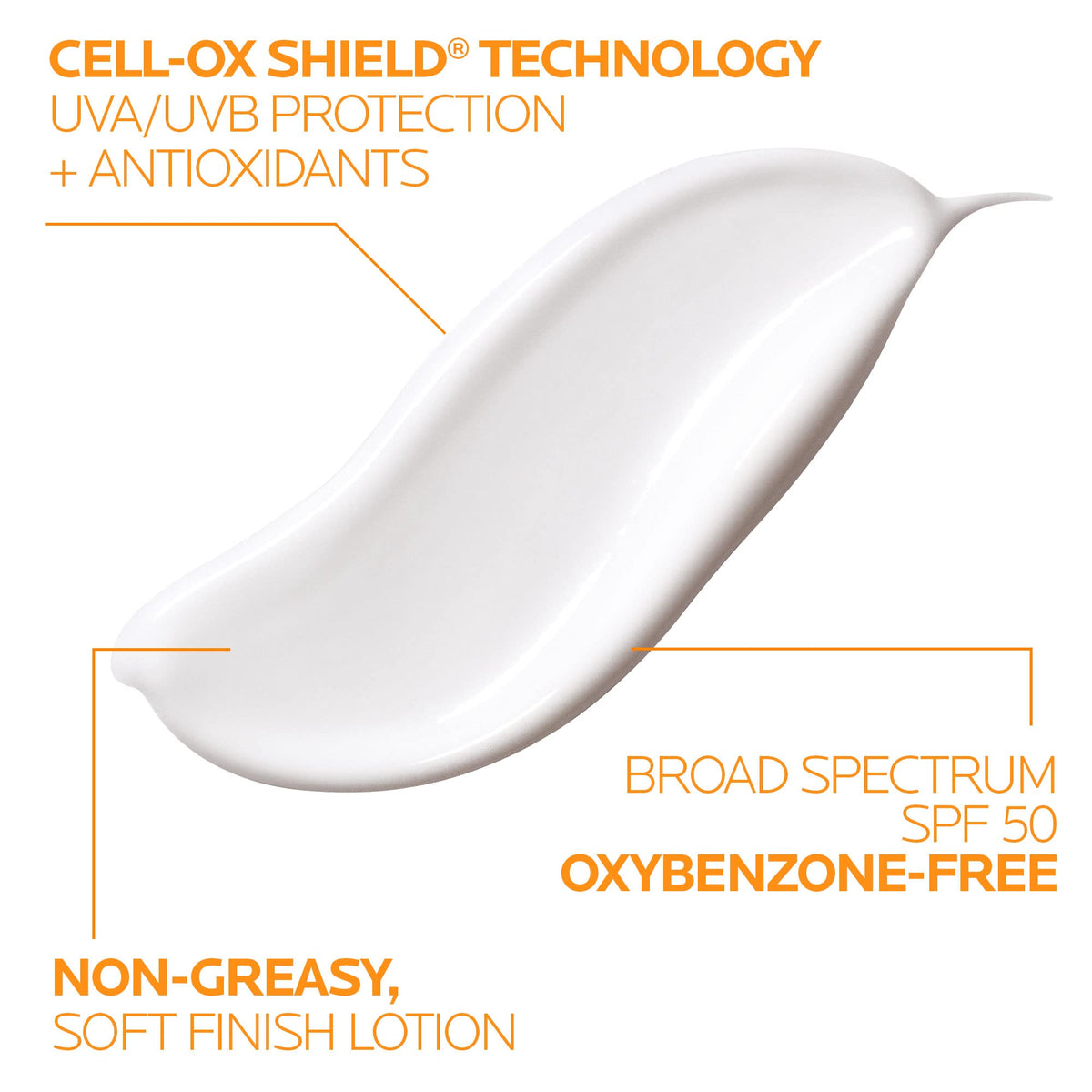 La Roche-Posay close-up of lotion texture blending smoothly for a soft finish