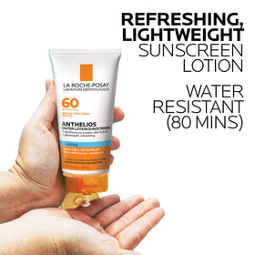 La Roche-Posay pump dispensing lotion, clean application and controlled amount