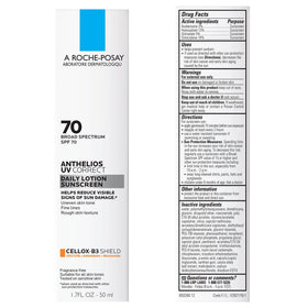 La Roche-Posay Anthelios smooth lotion texture close-up for quick absorption
