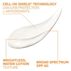 La Roche-Posay texture close-up showing water-like lotion and fast absorption