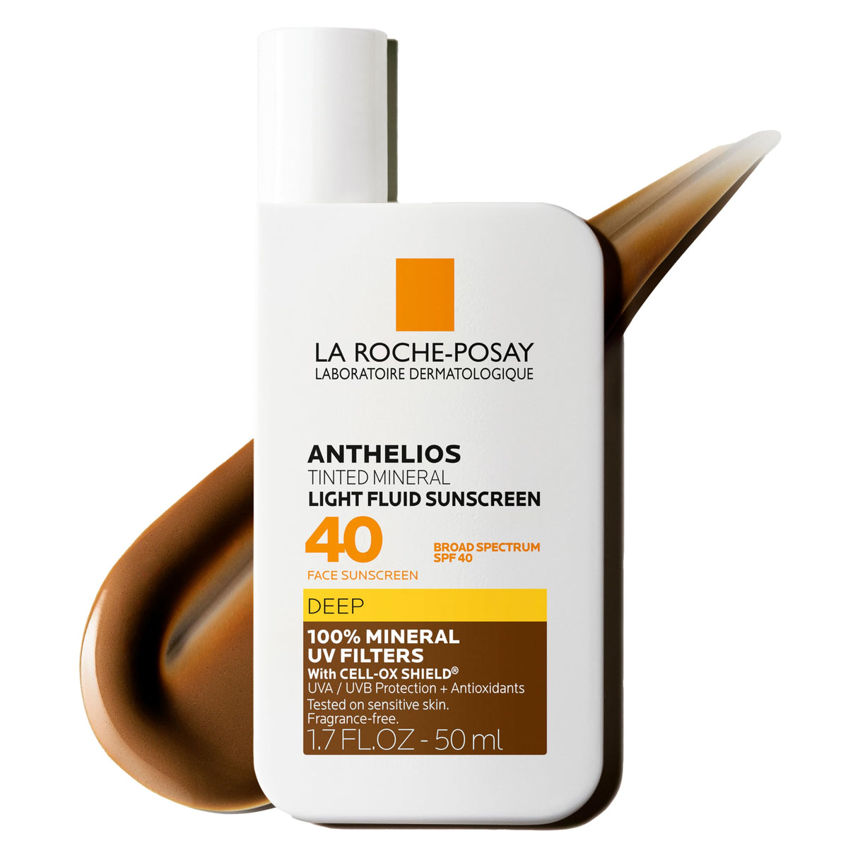 La Roche-Posay Anthelios front tube showing SPF 40 protection