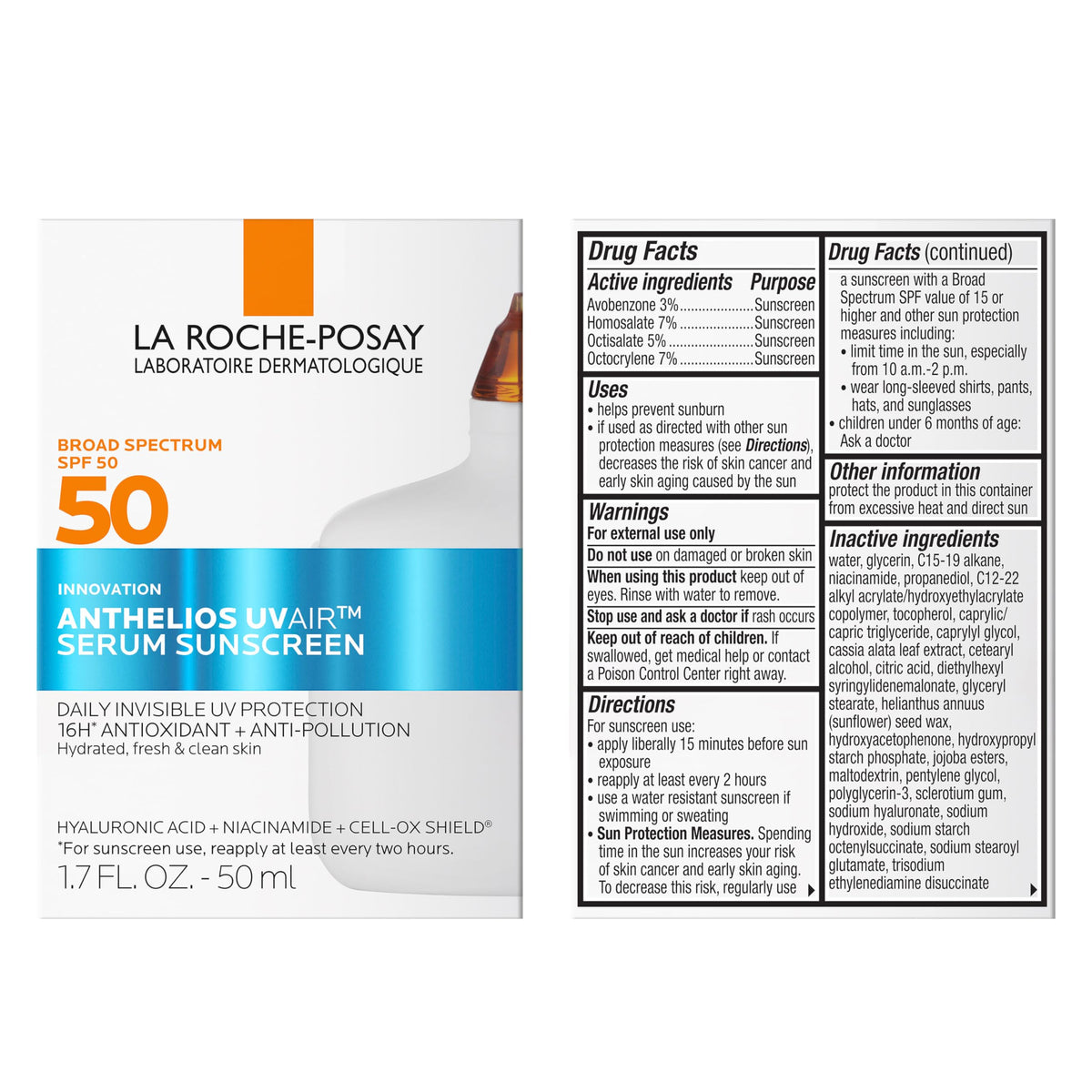 La Roche-Posay worn outdoors highlighting lightweight daily protection