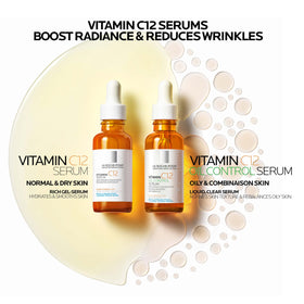 La Roche-Posay bottle label detail highlighting key actives and dermatologist formula
