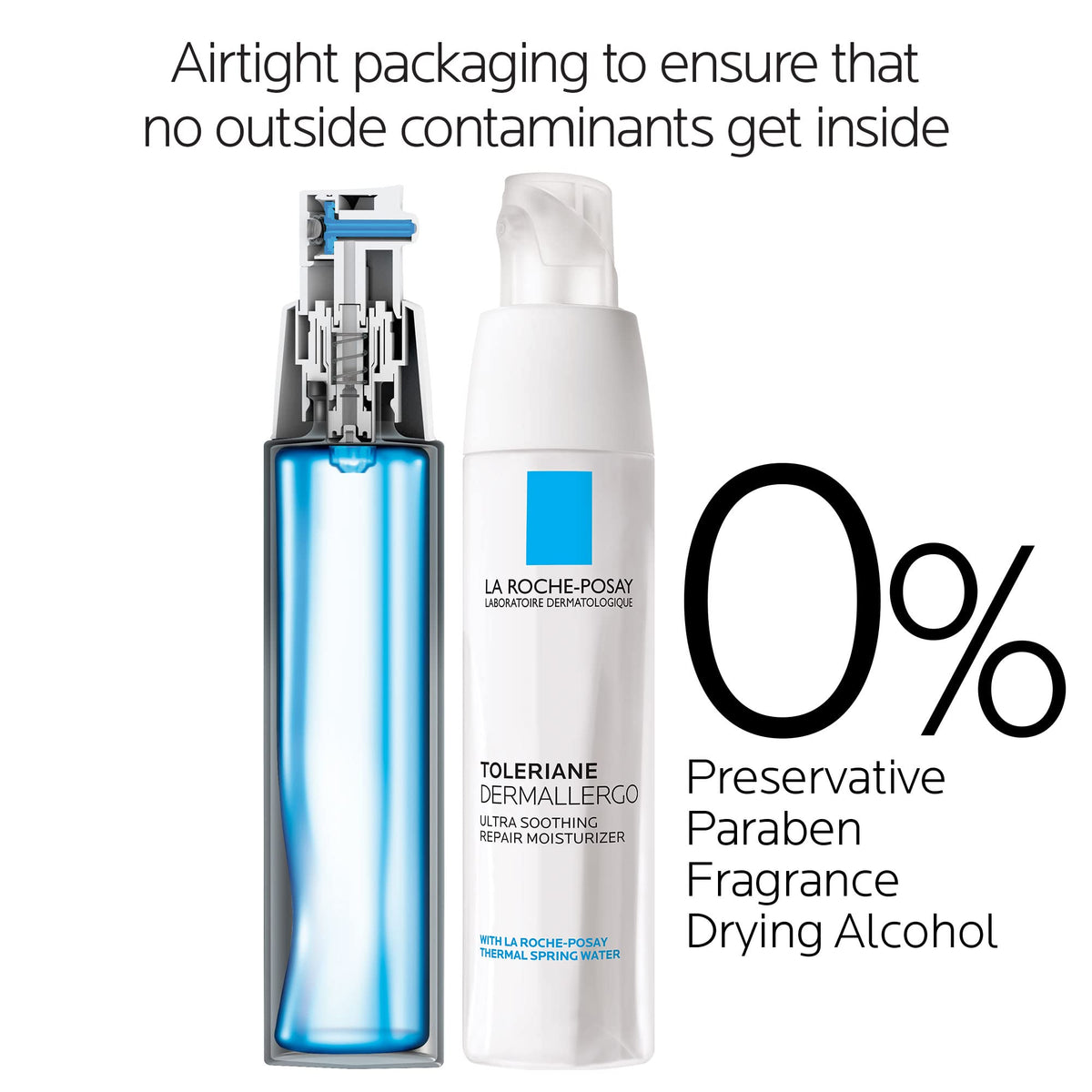 La Roche-Posay moisturizer applied on hand demonstrating smooth, non-greasy hydration