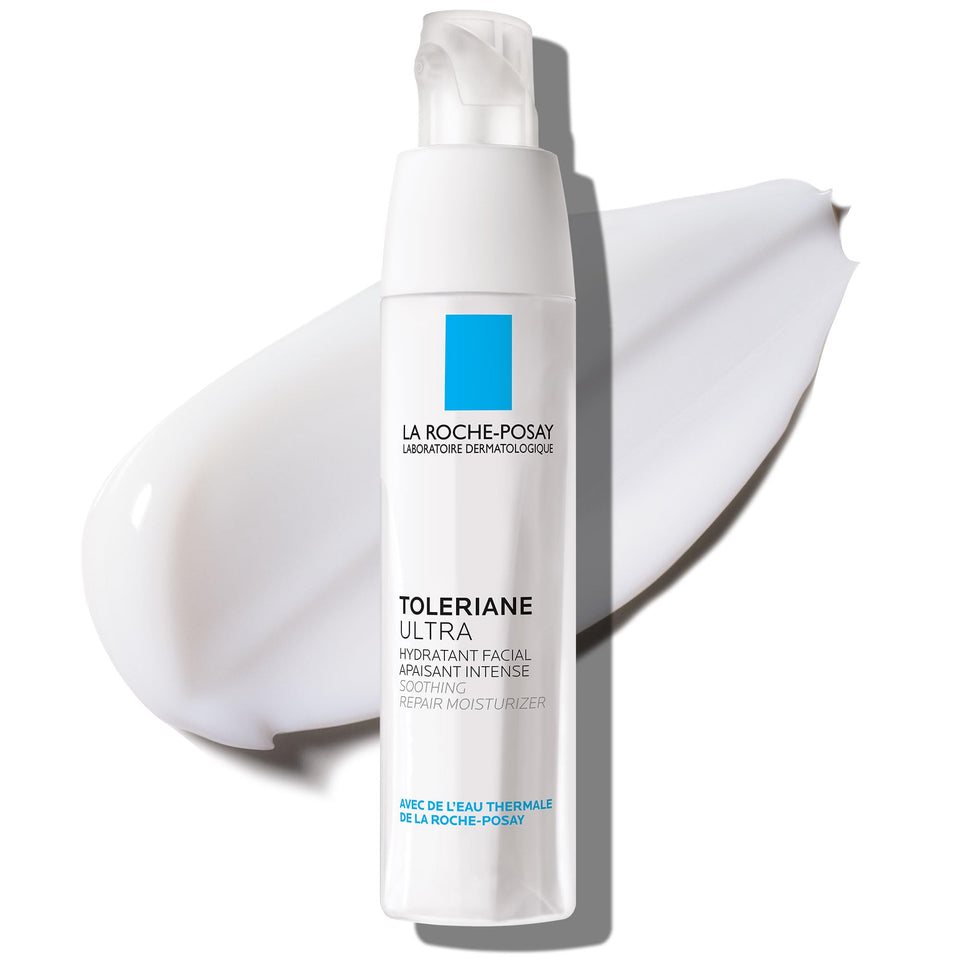 La Roche-Posay front packaging showing moisturizer and brand for quick identification