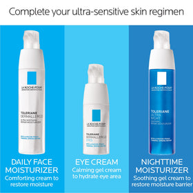 La Roche-Posay moisturizer held in hand to show size and travel-friendly scale