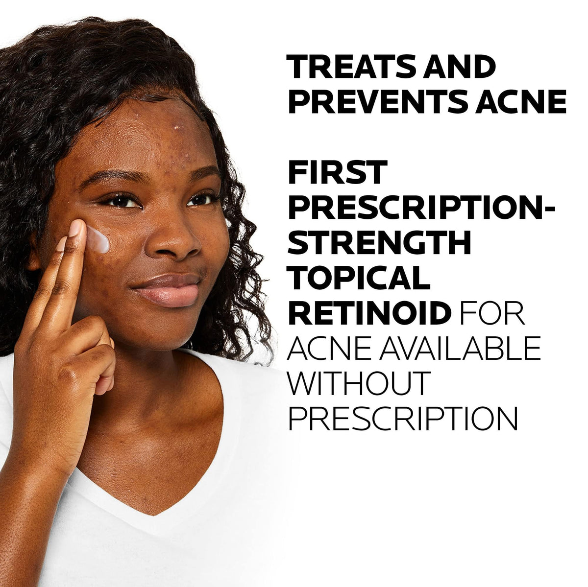 La Roche-Posay 45g tube held in hand to show compact travel-friendly size