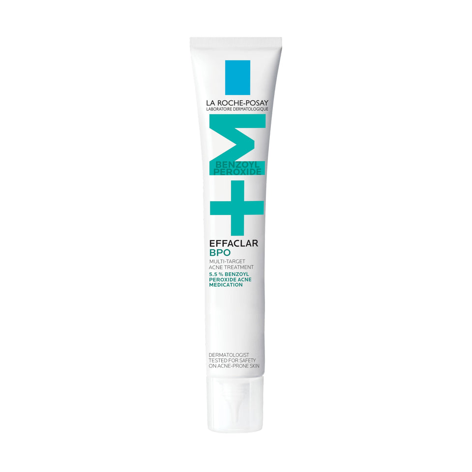 La Roche-Posay Effaclar BPO front view showing tube and clarity benefits