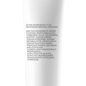 La Roche-Posay visual of micronized benzoyl peroxide particles showing deep penetration