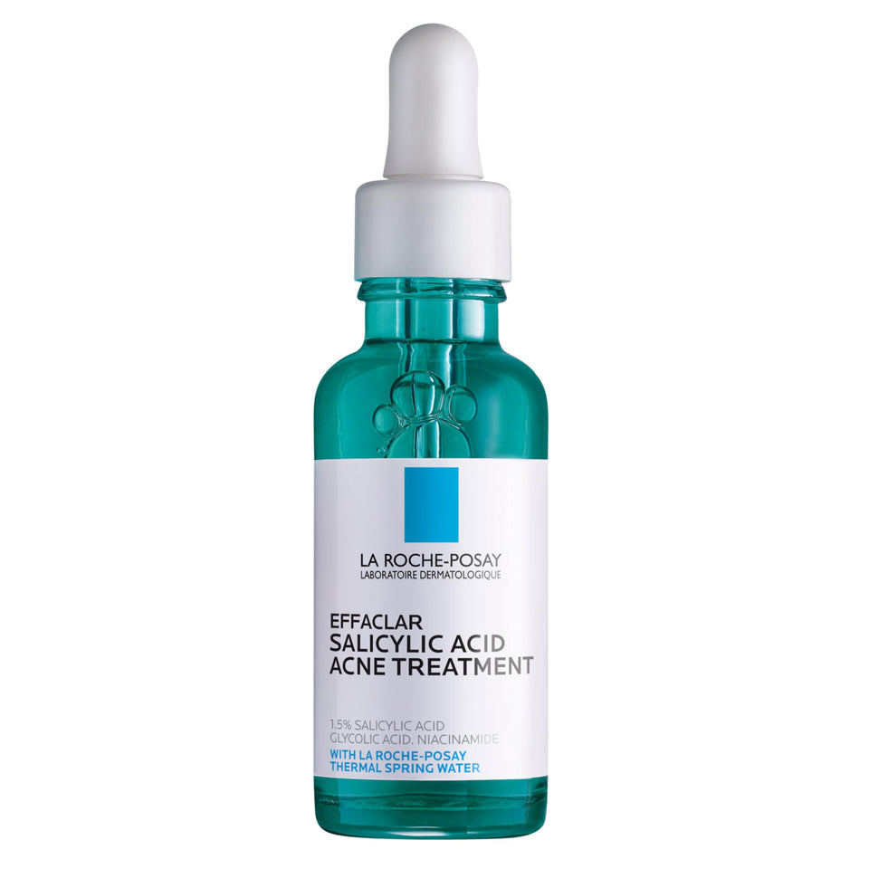 La Roche-Posay bottle front packaging showing clean design and benefit