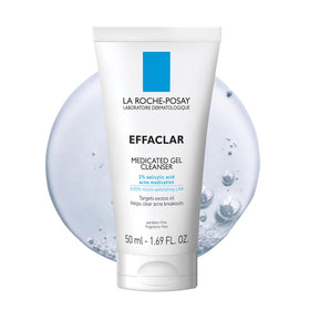 La Roche-Posay front packaging showing clean acne-care benefits