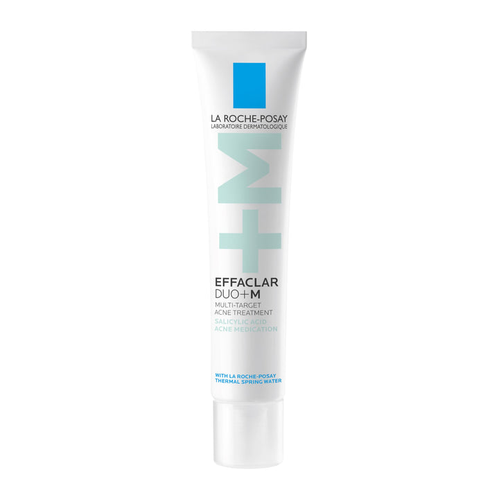 La Roche-Posay front packaging showing Effaclar tube and benefits visibly
