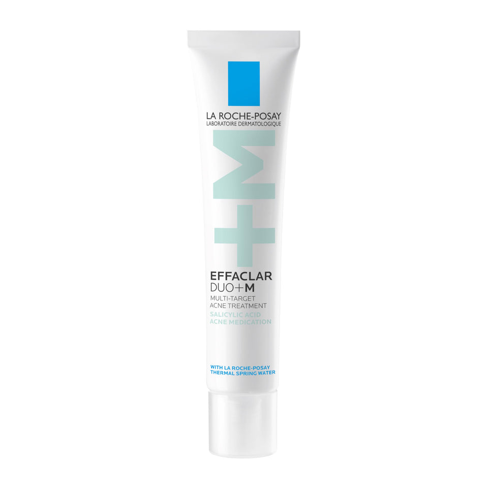 La Roche-Posay front packaging showing Effaclar tube and benefits visibly