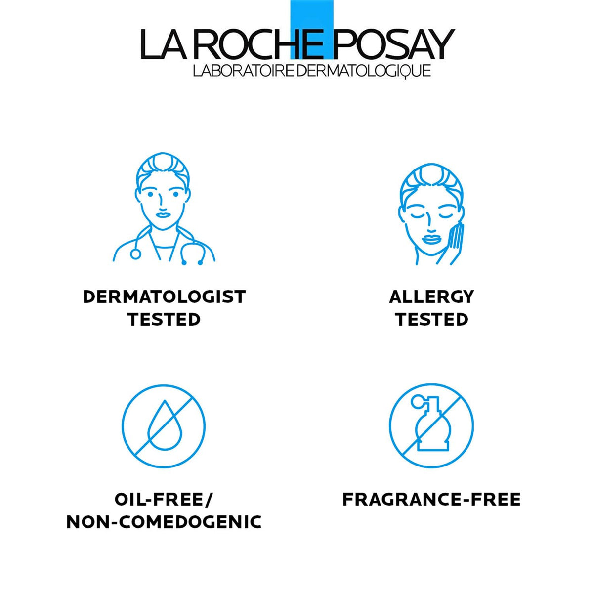 La Roche-Posay small dispensed amount in hand demonstrating control