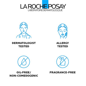La Roche-Posay small dispensed amount in hand demonstrating control