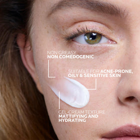 La Roche-Posay ingredient label detailing salicylic acid and Procerad benefits