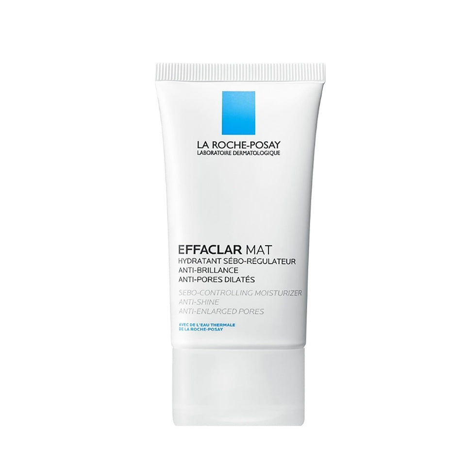 La Roche-Posay Effaclar Mat front packaging showing tube and brand benefit