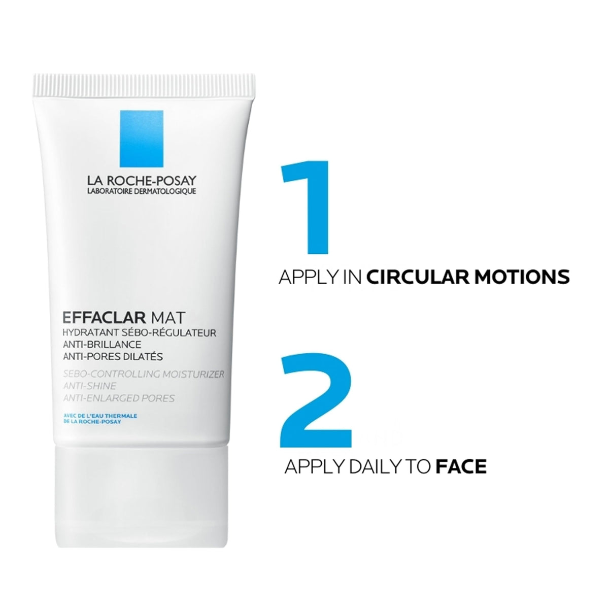 La Roche-Posay used as makeup base creating smooth, long-wear foundation finish