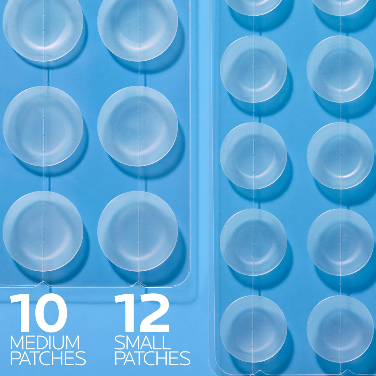 La Roche-Posay single patch adhered to blemish showing discreet coverage and protective seal