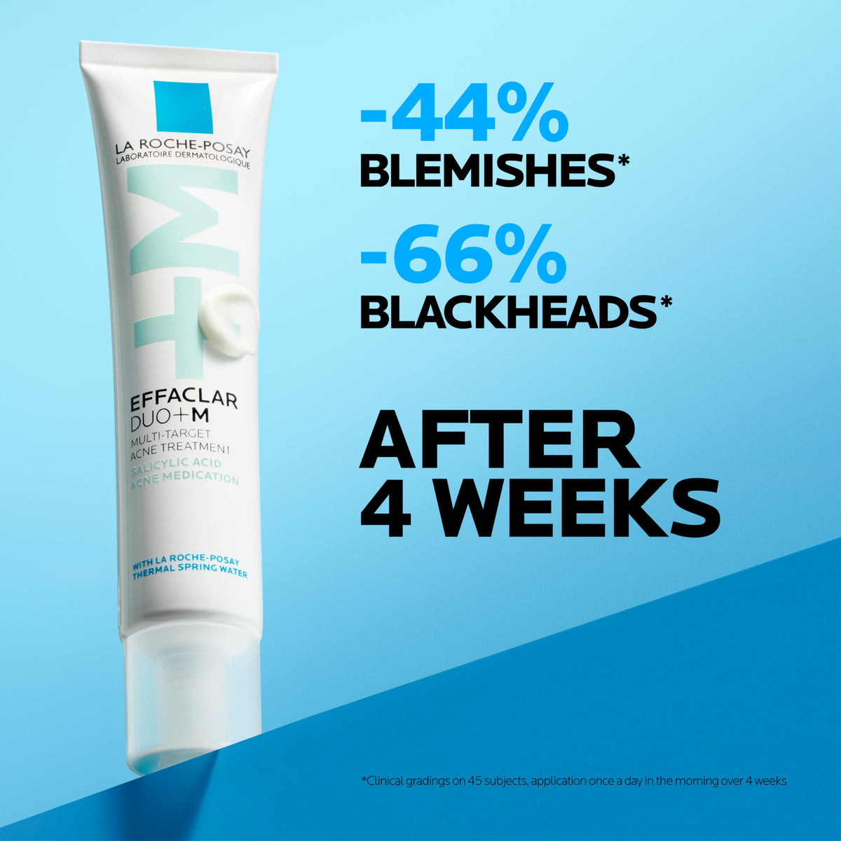 La Roche-Posay applying gel to hand showing easy targeted spot treatment